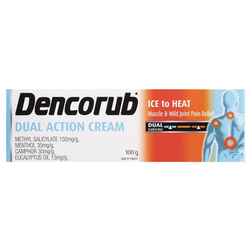 [Expiry: 06/2025] Dencorub Dual Action Cream 100g