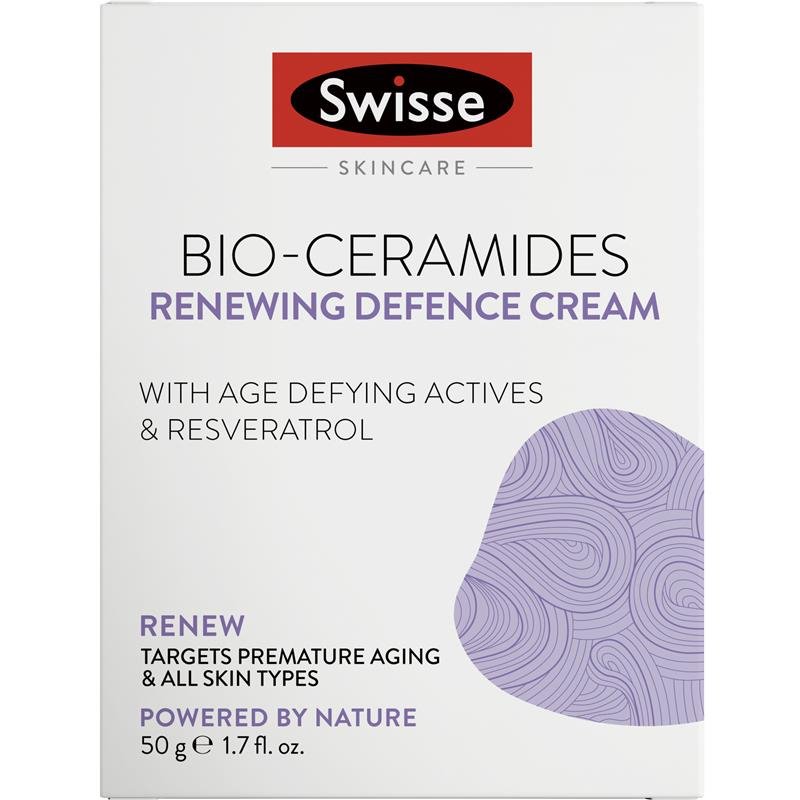 Swisse Skincare Bio-Ceramide Renewing Defence Cream 50g