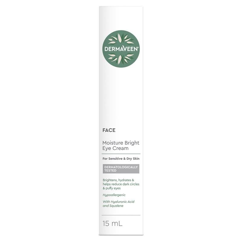 [CLEARANCE EXPIRY: 04/2024] DermaVeen Face Moisture Bright Eye Cream 15mL