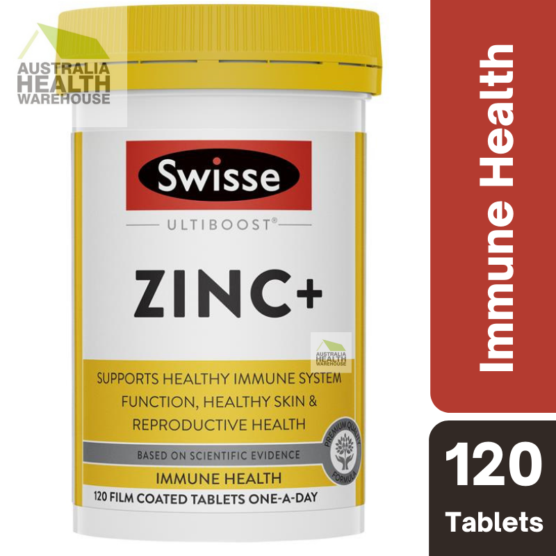 [Expiry: 06/2025] Swisse Ultiboost Zinc+ 120 Tablets