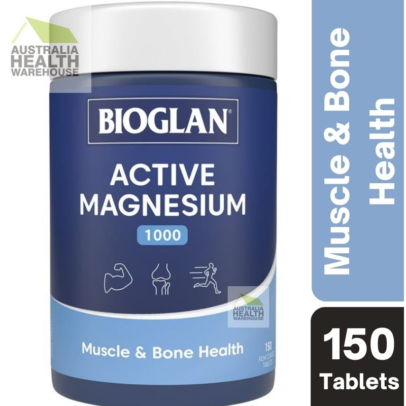 [Expiry: 02/2026] Bioglan Active Magnesium 150 Tablets