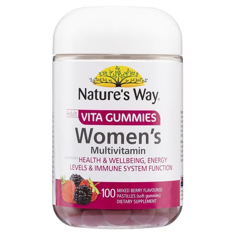 [Expiry: 10/2025] Nature's Way Vita Gummies Adult Women's Multivitamin 100 Pastilles