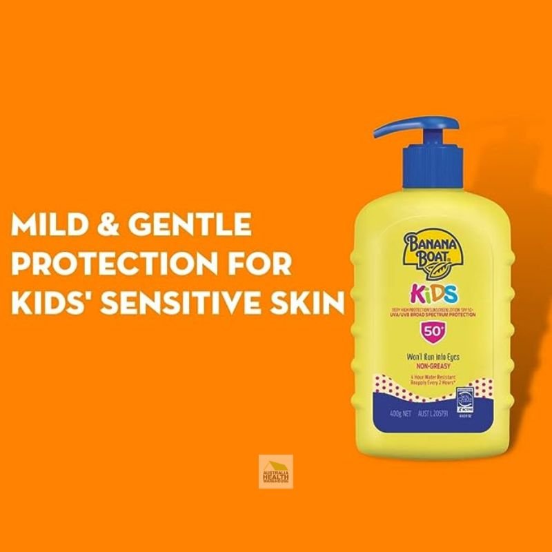 [Expiry: 01/2026] Banana Boat Kids Sunscreen Pump SPF 50+ 400g