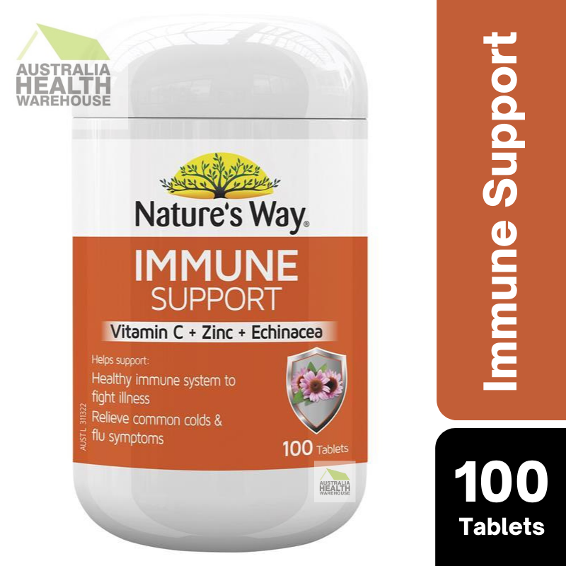 Nature's Way Immune Support 100 Tablets July 2024