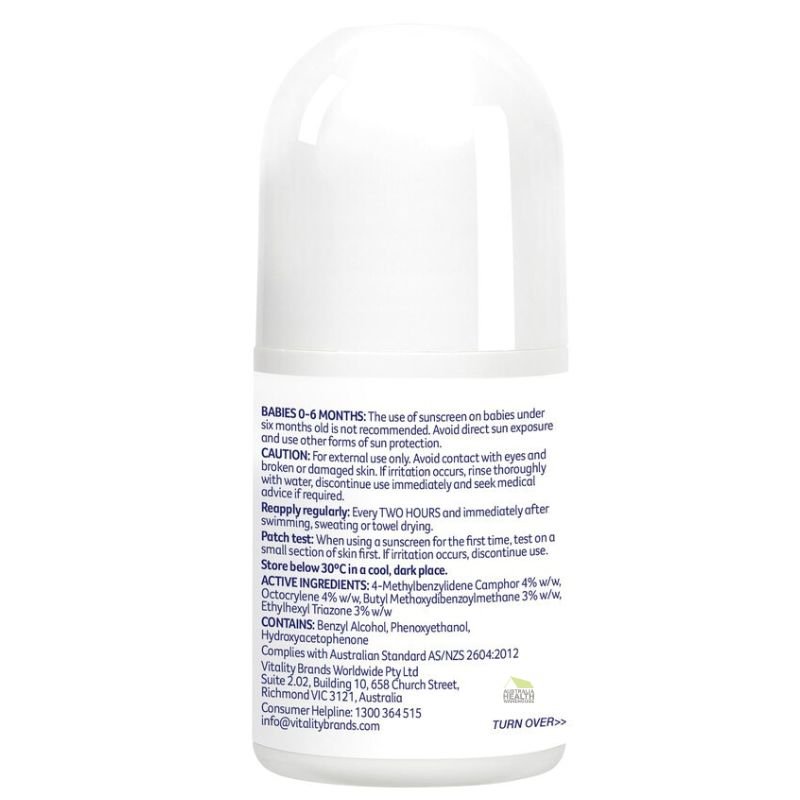 [Expiry: 02/2027] Cancer Council Kids Sunscreen SPF 50+ Roll On 75mL