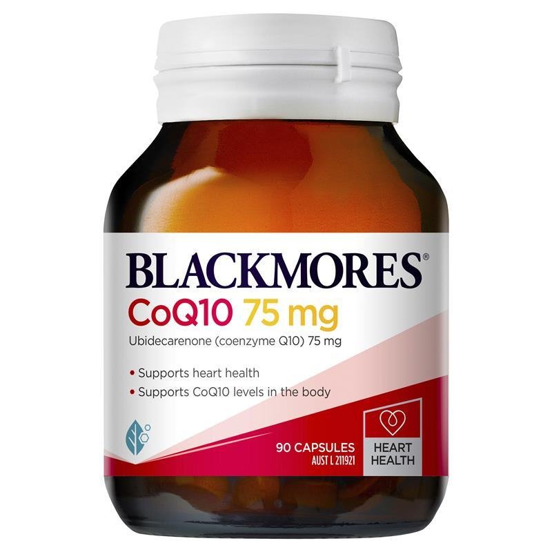 [Expiry: 09/2026] Blackmores CoQ10 75mg 90 Capsules