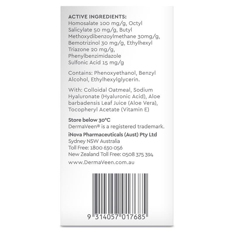 [CLEARANCE Expiry: 04/2025] Dermaveen Face Ultra Light Day Lotion SPF 50+ 50mL