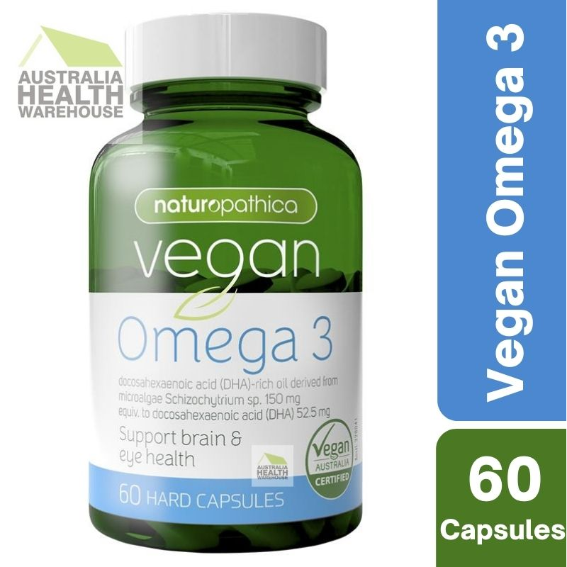 Naturopathica Vegan Omega 3 60 Capsules November 2024