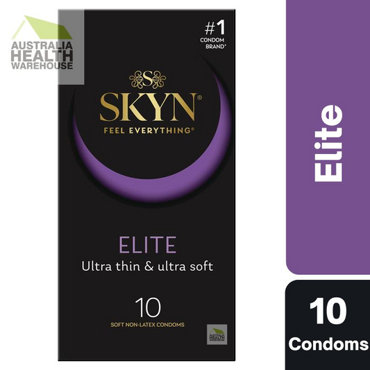 [Expiry: 10/2028] SKYN Elite Condoms 10 Pack