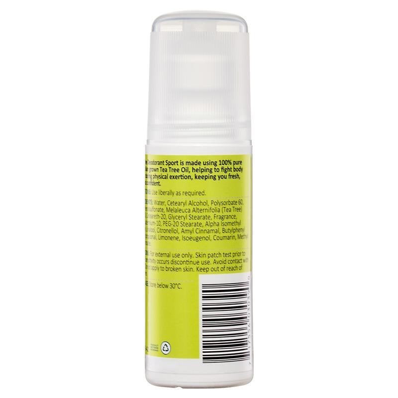 [Expiry: 11/2027] Thursday Plantation Tea Tree Deodorant Sport Roll On 60mL