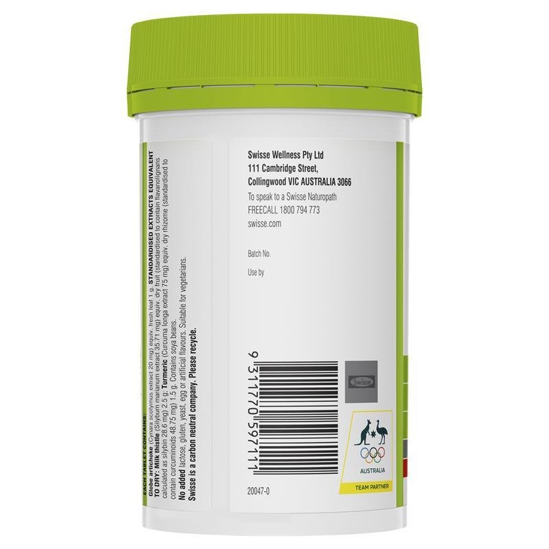 [Expiry: 08/2026] Swisse Ultiboost Liver Detox 200 Tablets