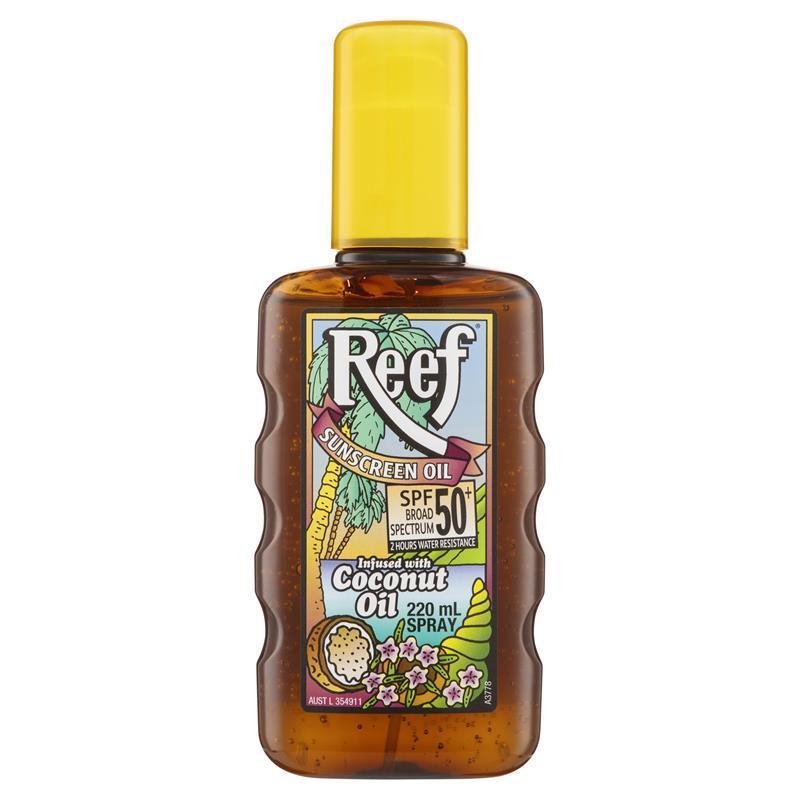 [Expiry: 10/2026] Reef Sunscreen Oil SPF 50+ Spray 220mL