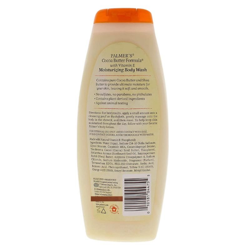 Palmer’s Moisturising Raw Shea Cocoa Body Wash 400mL