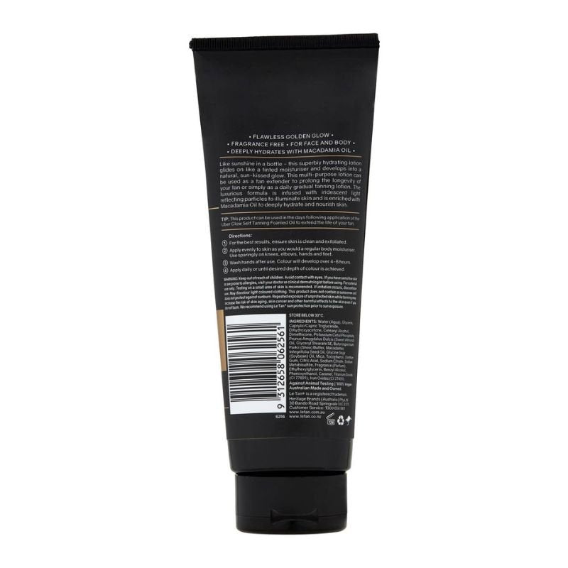 Le Tan Uber Glow Gradual Tanning Lotion 250mL