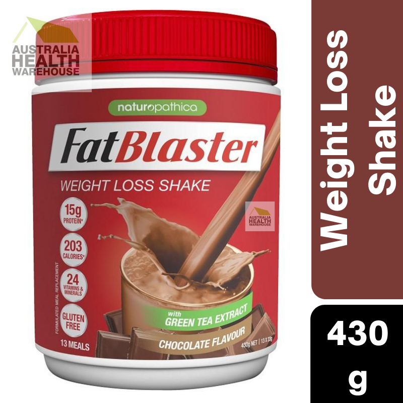 [Expiry: 05/2026] Naturopathica FatBlaster Weight Loss Chocolate Smoothie Shake 430g