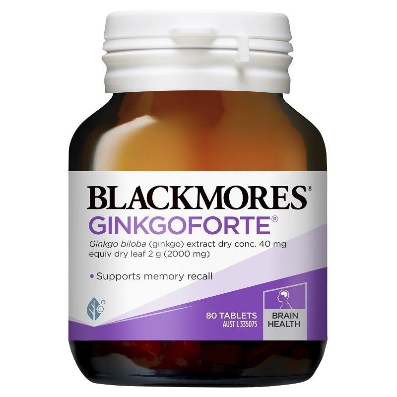 [Expiry: 11/2026] Blackmores Ginkgo Forte 2000mg 80 Tablets