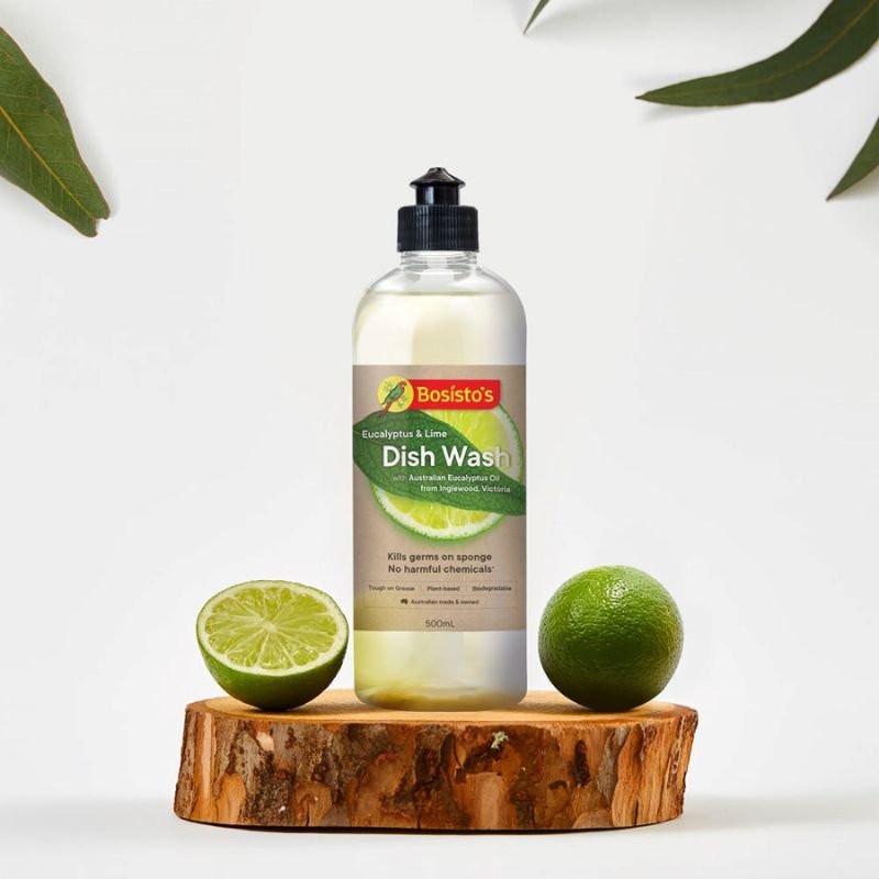 Bosisto's Eucalyptus & Lime Dish Wash 500mL