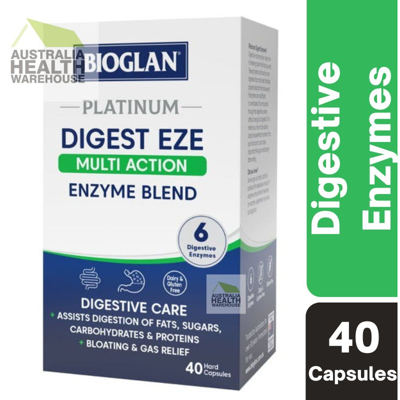 [Expiry: 04/2026] Bioglan Platinum Digest Eze 40 Capsules