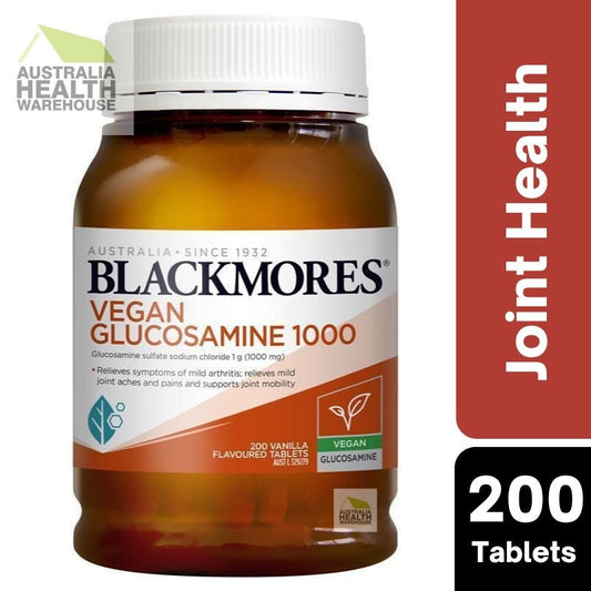 [Expiry: 03/2026] Blackmores Vegan Glucosamine 1000 200 Tablets