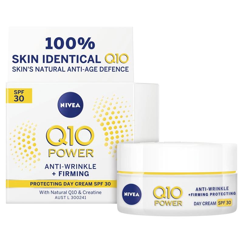 [Expiry: 07/2025] Nivea Q10 Power Anti-Wrinkle + Firming Day Cream SPF30 50mL