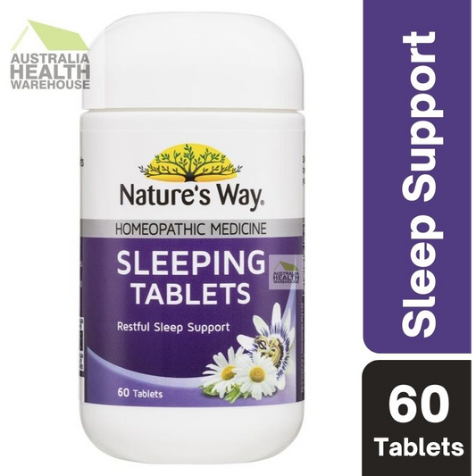[CLEARANCE Expiry: 07/2025] Nature’s Way Sleeping Tablets 60 Tablets