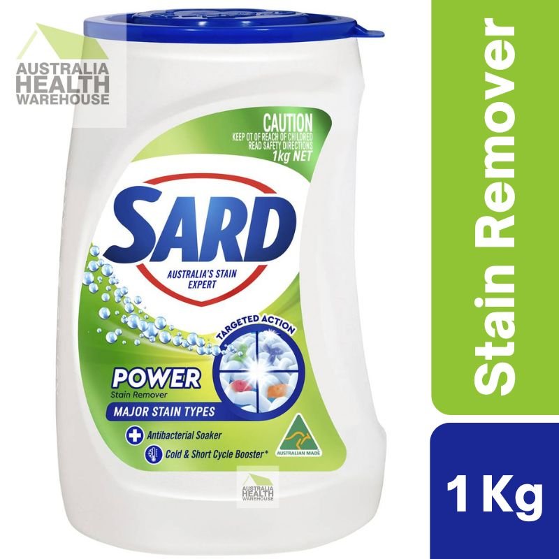 [Expiry: 08/2026] Sard Power Stain Remover Antibacterial Powder Soaker 1kg