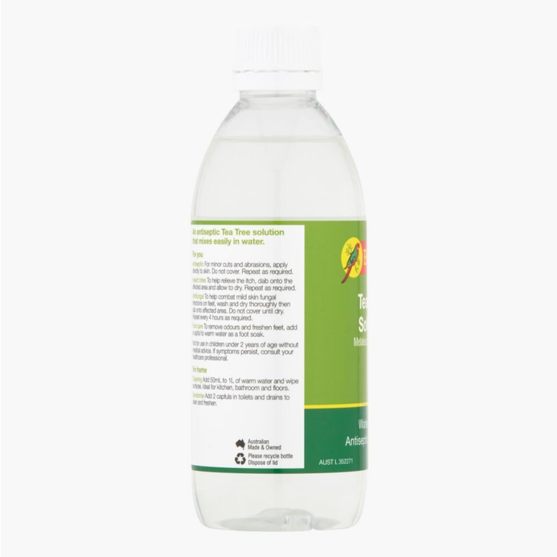 [Expiry: 01/2027] Bosisto’s Tea Tree Solution 250mL