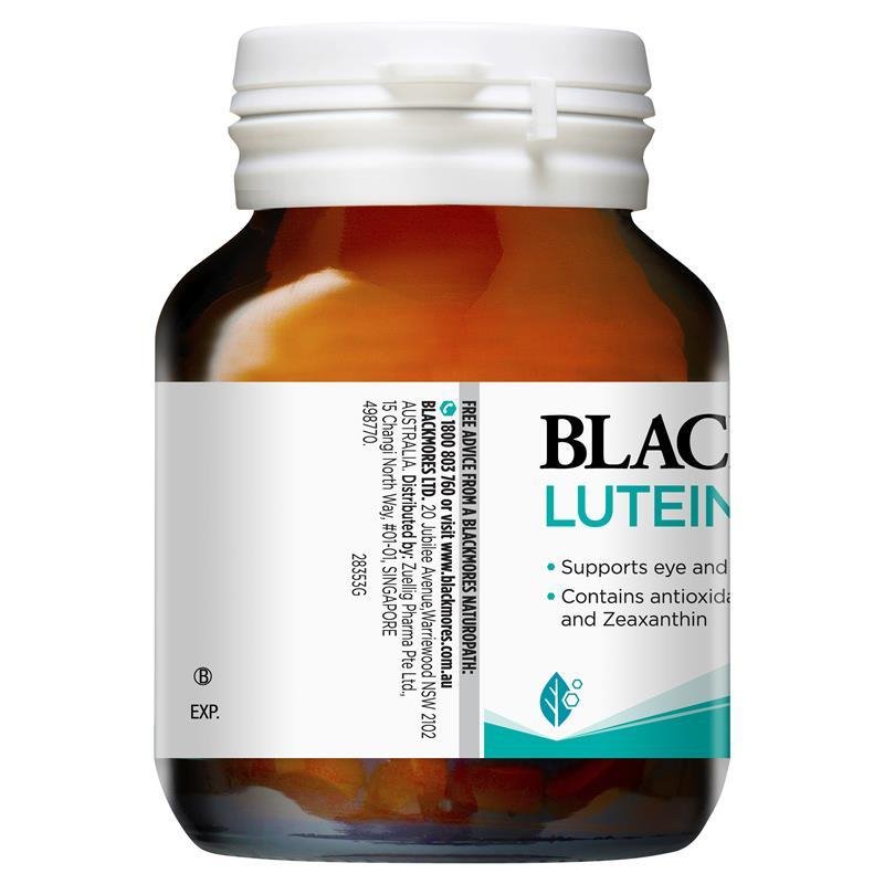 [Expiry: 11/10/2024] Blackmores Lutein Defence 60 Tablets