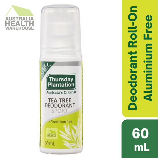 [Expiry: 11/2027] Thursday Plantation Tea Tree Deodorant Sport Roll On 60mL