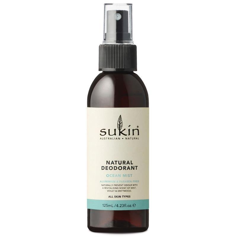 Sukin Natural Deodorant Ocean Mist Spray 125mL