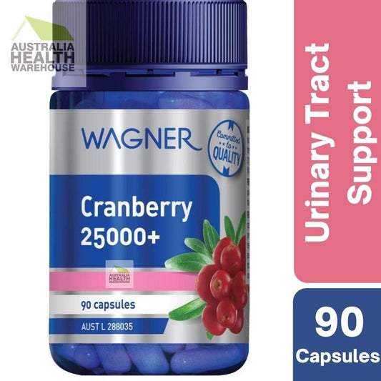 [CLEARANCE Expiry: 20/09/2024] Wagner Cranberry 25000+ 90 Capsules