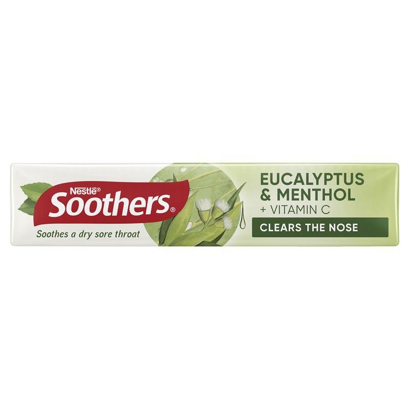 [Expiry: 05/2026] Soothers Eucalyptus & Menthol 3x10 Lozenges Multipack