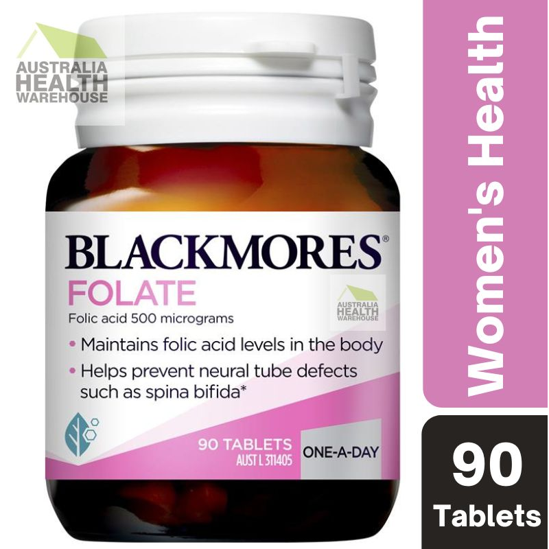 [Expiry: 12/11/2026] Blackmores Folate 90 Tablets