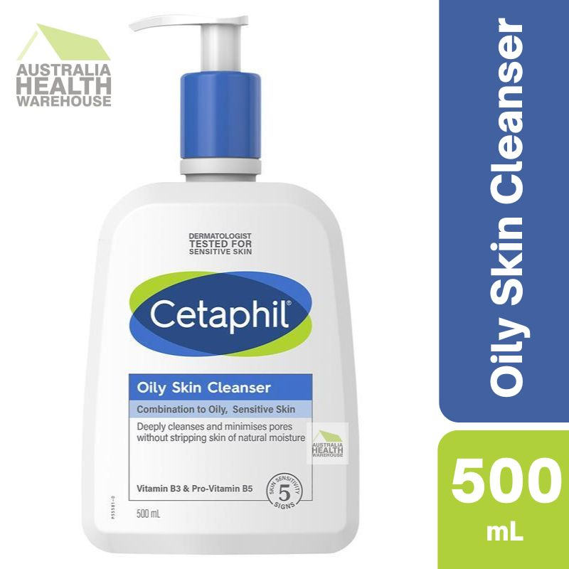 [Expiry: 12/2026] Cetaphil Oily Skin Cleanser 500mL