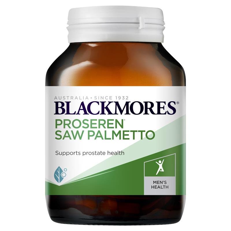 [Expiry: 05/2027] Blackmores Proseren Saw Palmetto 120 Capsules