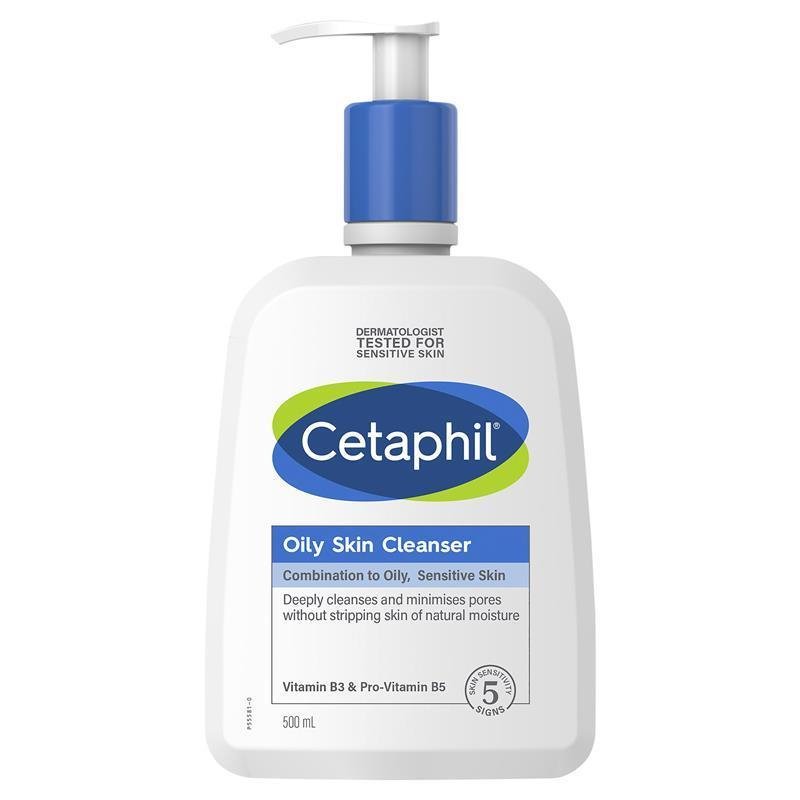 [Expiry: 12/2026] Cetaphil Oily Skin Cleanser 500mL