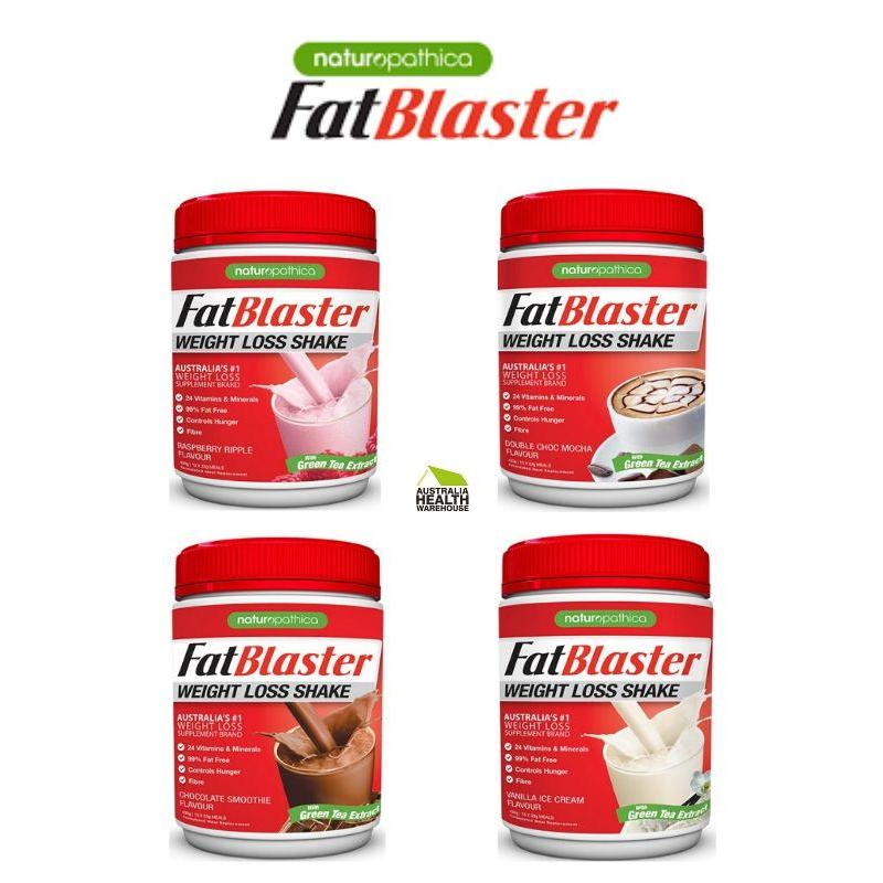 [Expiry: 05/2026] Naturopathica FatBlaster Weight Loss Chocolate Smoothie Shake 430g