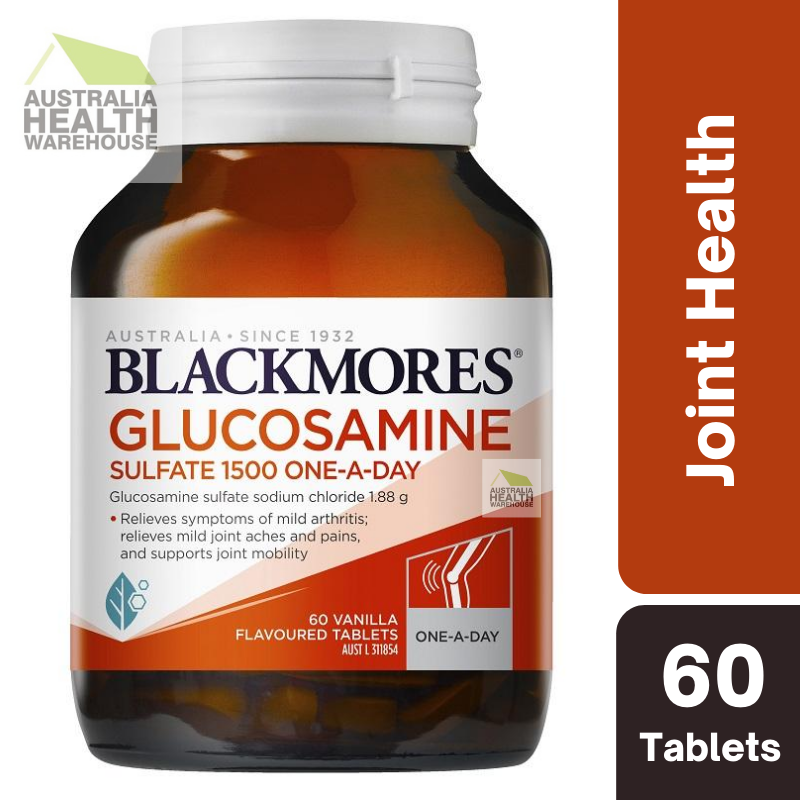 [CLEARANCE Expiry: 14/02/2025] Blackmores Glucosamine Sulfate 1500 One-A-Day 60 Tablets