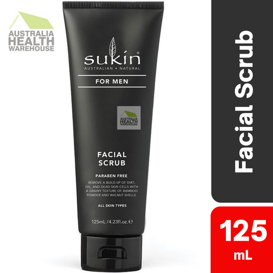 Sukin For Men Facial Scrub 125mL