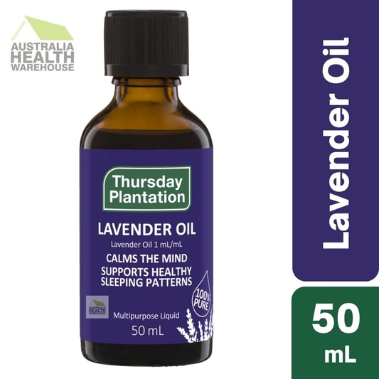 [Expiry: 02/2027] Thursday Plantation 100% Pure Lavender Oil 50mL