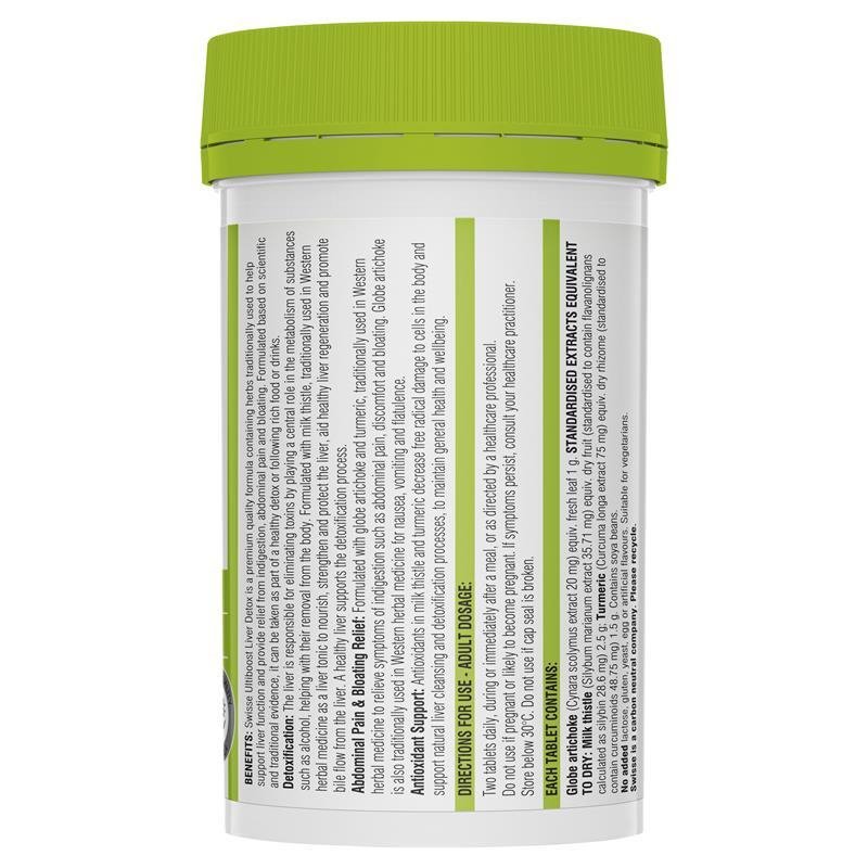 [Expiry: 08/2026] Swisse Ultiboost Liver Detox 200 Tablets