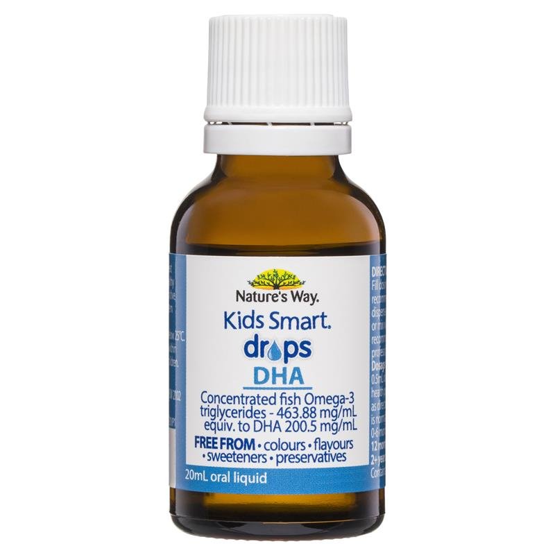 [Expiry: 08/2025] Nature's Way Kids Smart Drops DHA 20mL