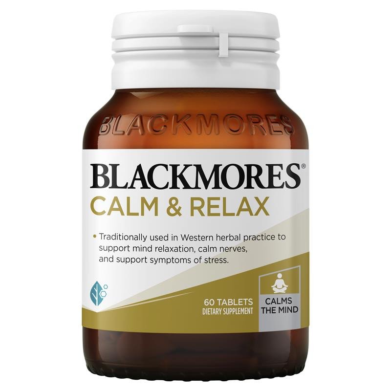 [Expiry: 09/2026] Blackmores Calm & Relax 60 Tablets