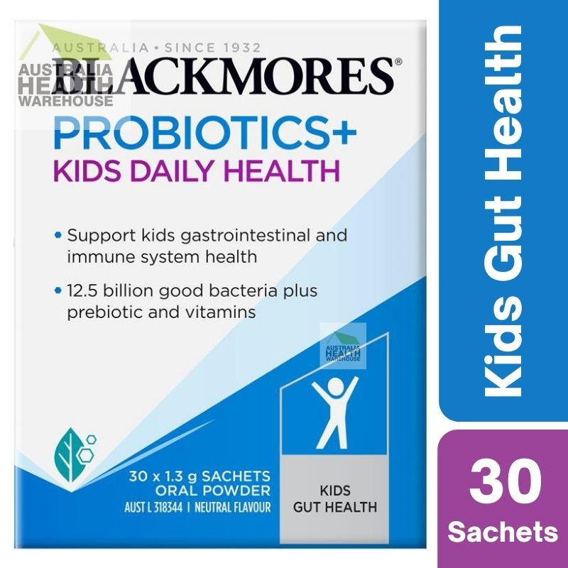 [Expiry: 08/2025] Blackmores Probiotics+ Kids Daily Health 30 Sachets