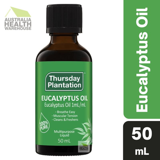 [Expiry: 09/2026] Thursday Plantation 100% Pure Eucalyptus Oil 50mL