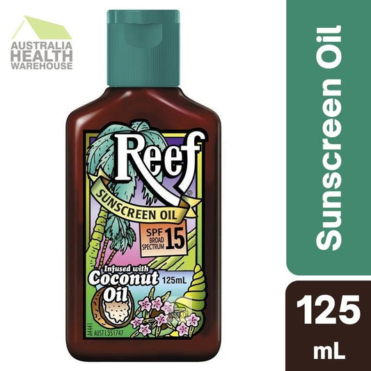 [Expiry: 07/2025] Reef Sunscreen Oil SPF15 125mL