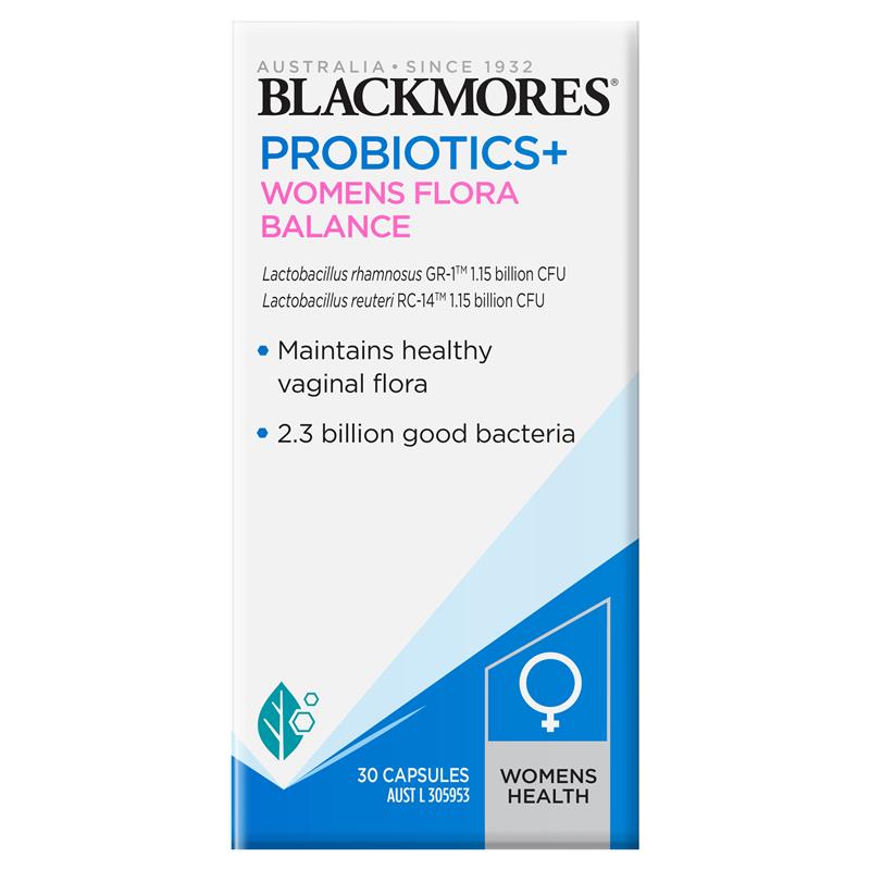 [Expiry: 01/2026] Blackmores Probiotics+ Womens Flora Balance 30 Capsules