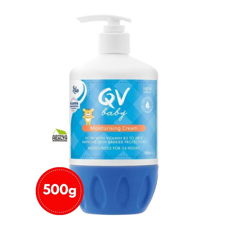 [CLEARANCE Expiry: 01/2025] EGO QV Baby Moisturising Cream 500g Pump