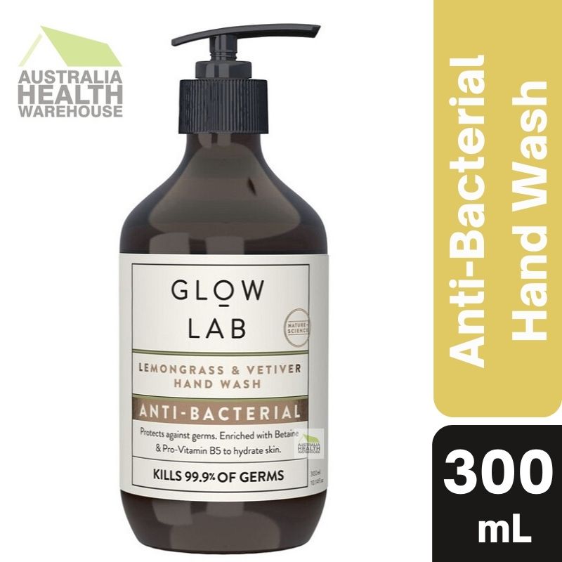 [Expiry: 12/2025] Glow Lab Lemongrass & Vetiver Hand Wash Anti-Bacterial 300mL