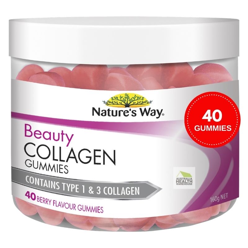 [CLEARANCE: 07/2024] Nature's Way Beauty Collagen Gummies 40 Gummies